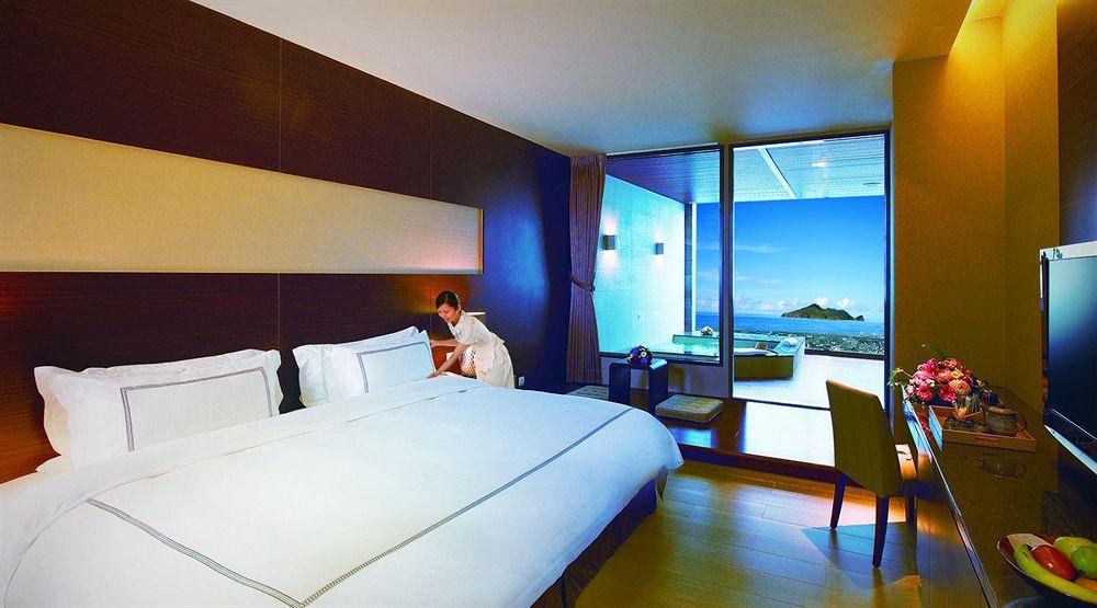ג'יאושי Evergreen Resort Hotel - Jiaosi מראה חיצוני תמונה A room at the hotel