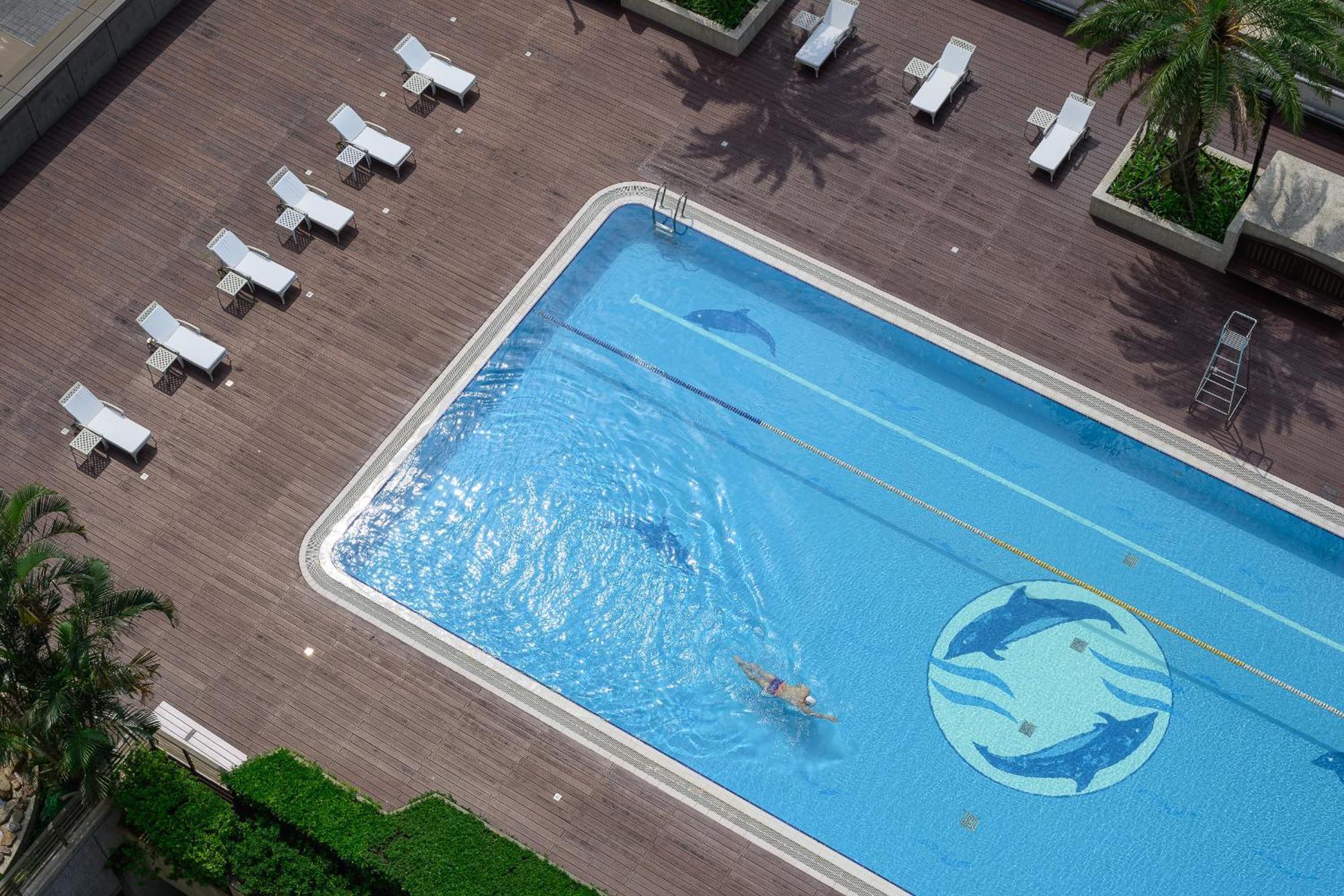 ג'יאושי Evergreen Resort Hotel - Jiaosi מראה חיצוני תמונה Swimming pool