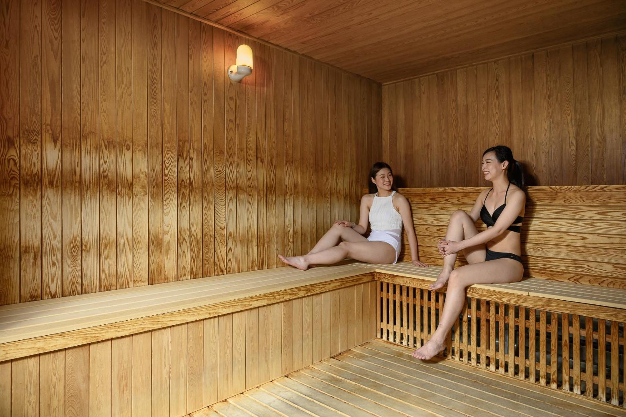 ג'יאושי Evergreen Resort Hotel - Jiaosi מראה חיצוני תמונה Sauna